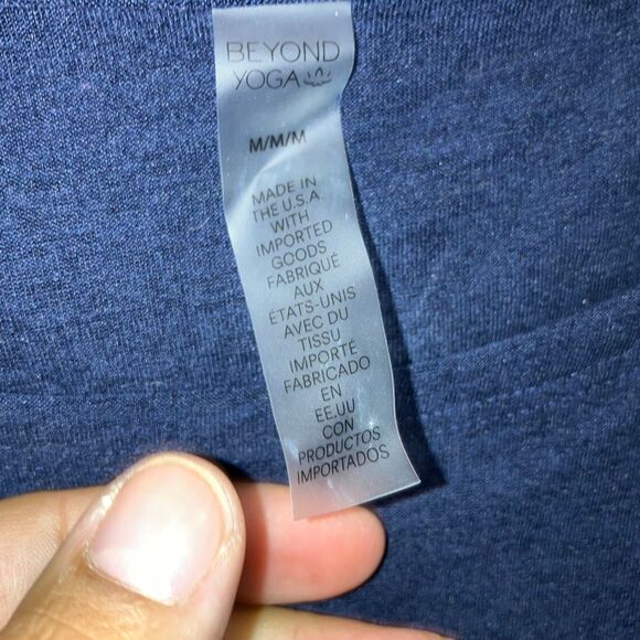 Beyond Yoga Navy Sleeveless Bodycon Dress size Medium #735 - Picture 4 of 7